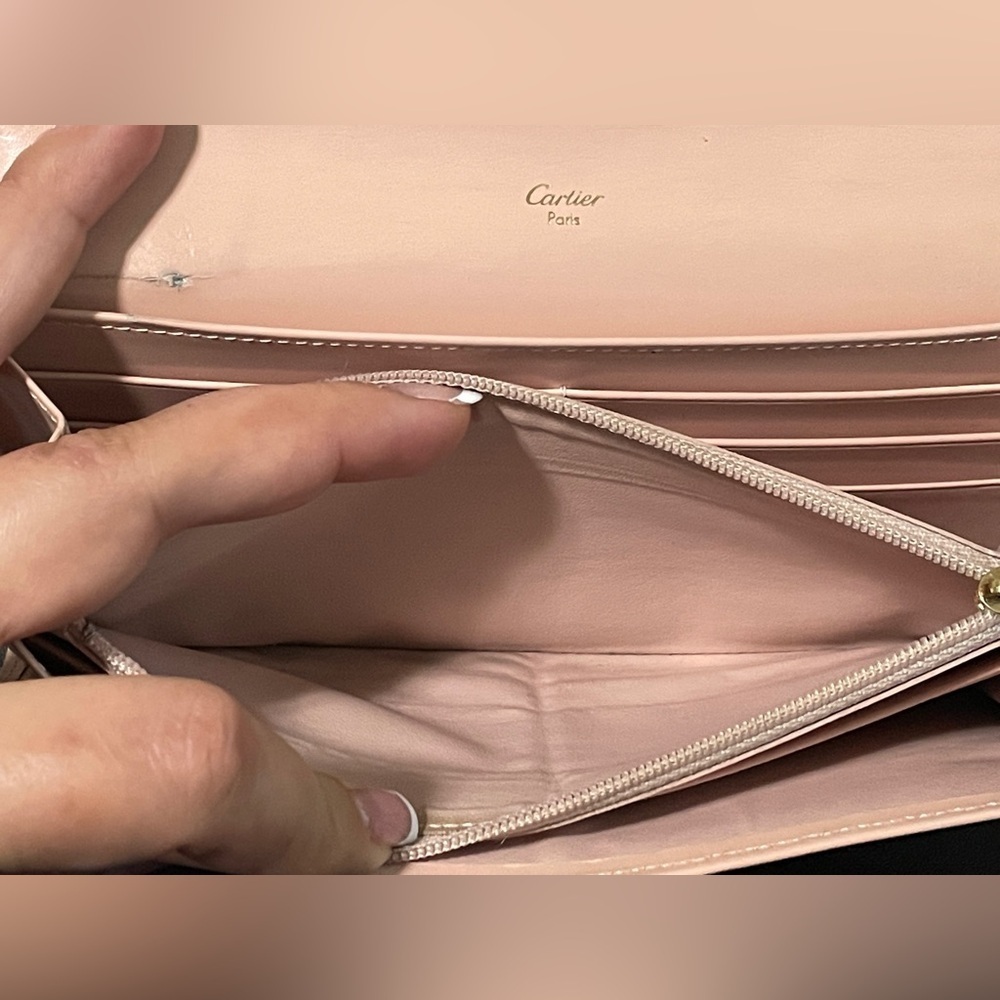 Cartier Love Collection long wallet in blush pink - Picture 6 of 16